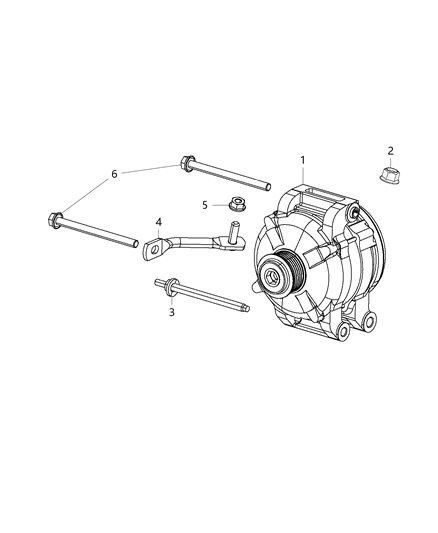 2018 Jeep Grand Cherokee Generator Diagram 3