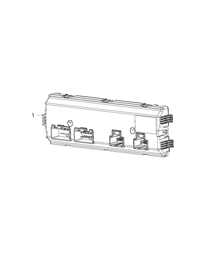 2017 Chrysler Pacifica Wiring-Seat Diagram for 68228864AE