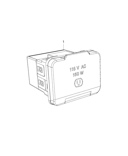 2018 Jeep Wrangler Power Inverter Outlet Diagram