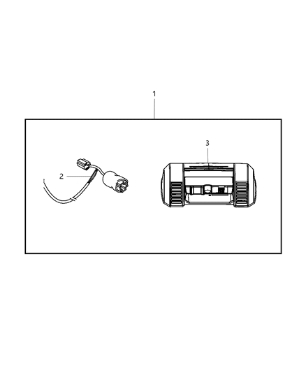 2007 Jeep Wrangler Navigation Kit Diagram