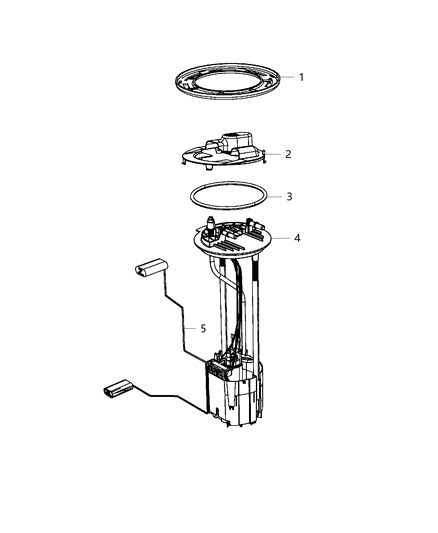 2011 Ram 3500 Fuel Pump Module Diagram