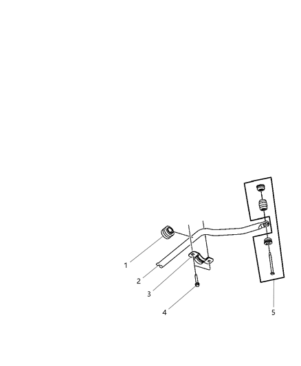 2010 Chrysler PT Cruiser Front Stabilizer Bar Diagram