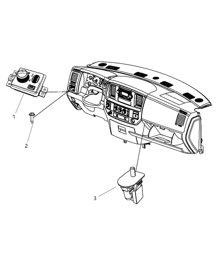 2011 Ram 3500 Cab Chassis Switches Diagram