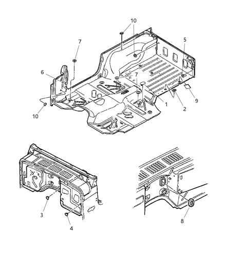 2001 Jeep Wrangler Plugs Diagram