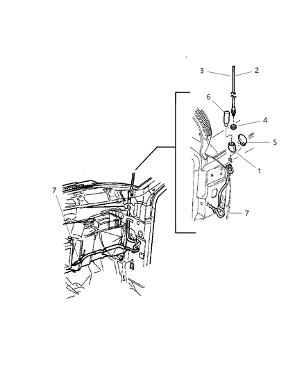 2001 Dodge Durango Antenna Diagram