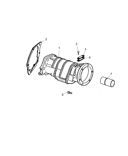 1998 Jeep Grand Cherokee Case Adapter Diagram 1