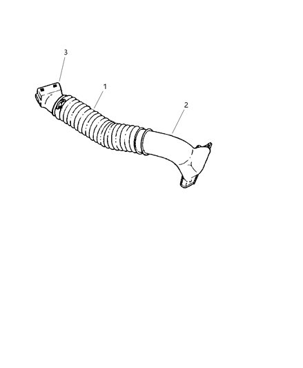 2000 Dodge Ram Wagon Air Intake System Diagram