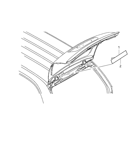 2010 Dodge Grand Caravan Liftgate Diagram