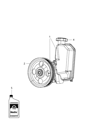 2010 Jeep Liberty Power Steering Pump Diagram 2