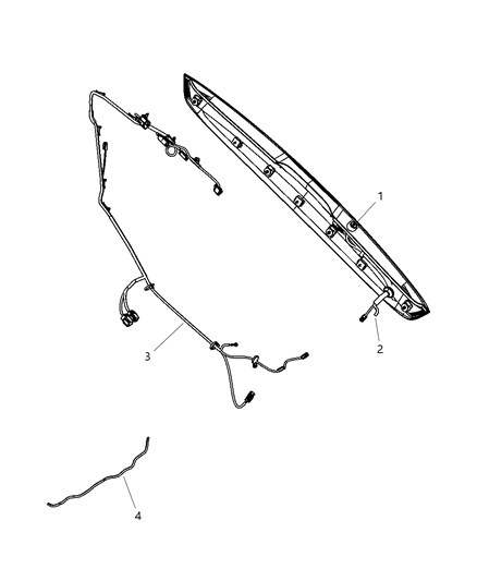 2008 Dodge Magnum Washer System Rear Diagram