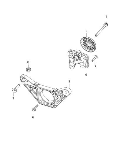 2015 Chrysler 200 Rear Axle Mounting Diagram