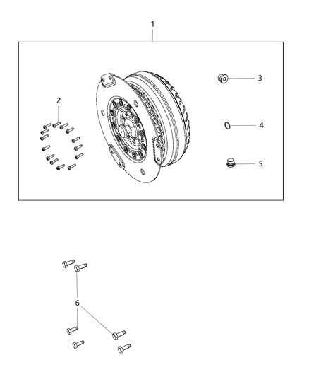 2021 Ram 1500 Torque Converter Diagram 1