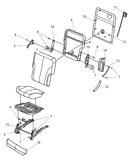 2007 Chrysler Pacifica Shield-INBOARD Diagram for YM731DAAA