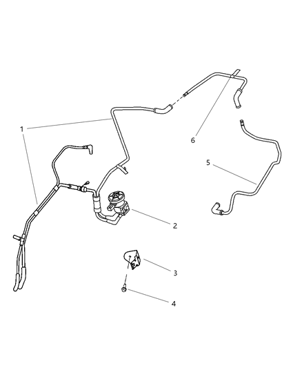 2001 Dodge Neon Emission Control Vacuum Harness Diagram