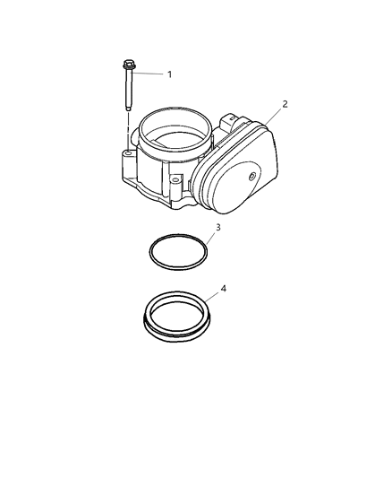2007 Dodge Ram 3500 Cab Chassis Throttle Body Diagram