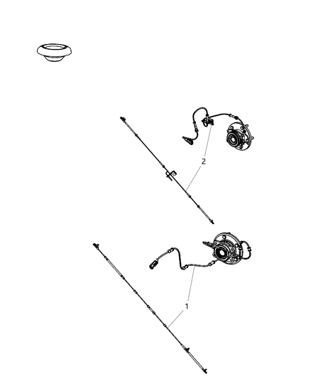 2010 Dodge Avenger Sensors - Brakes Diagram