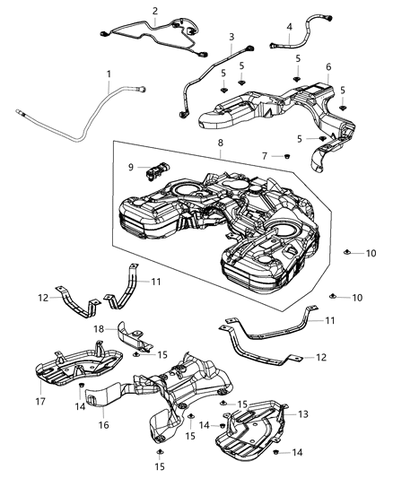 2013 Jeep Grand Cherokee Fuel Tank Diagram