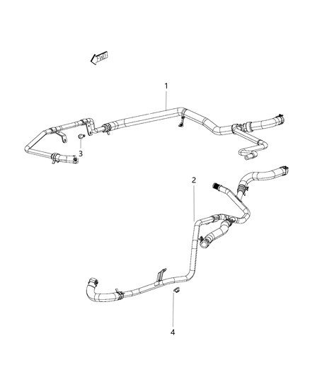 2012 Dodge Challenger Heater Plumbing Diagram 1