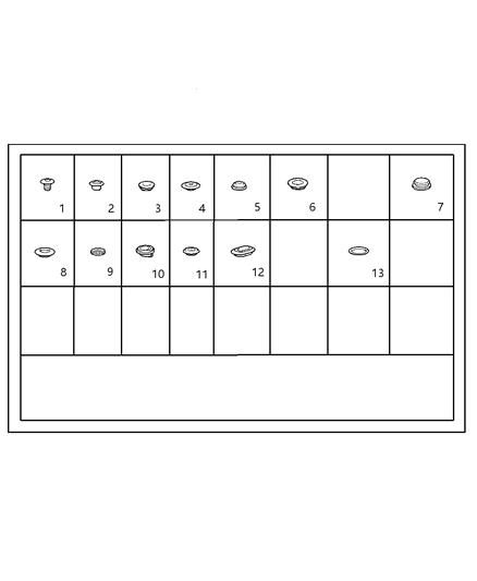 2004 Chrysler Crossfire Plug Diagram for 5099298AA