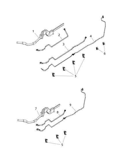 2019 Ram 1500 Fuel Line Chassis Diagram 1
