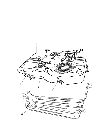 2007 Jeep Compass Fuel Tank Diagram