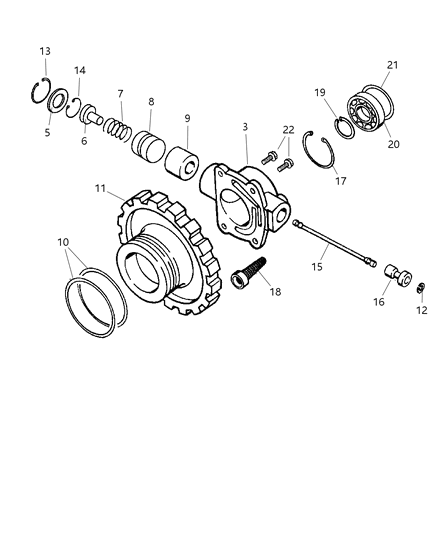 1997 Dodge Ram Van Governor Diagram 2