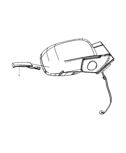 2014 Chrysler Town & Country Lamps Outside Mirror Diagram