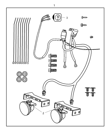 2003 Dodge Durango Fog Lights Diagram