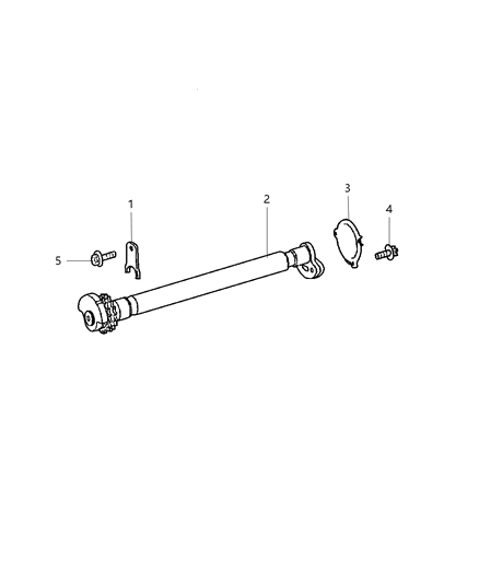 2009 Jeep Grand Cherokee Balance Shafts Diagram 1