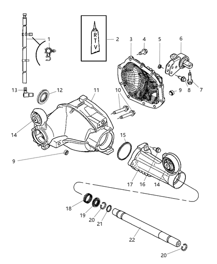 2009 Jeep Grand Cherokee Housing And Vent Diagram