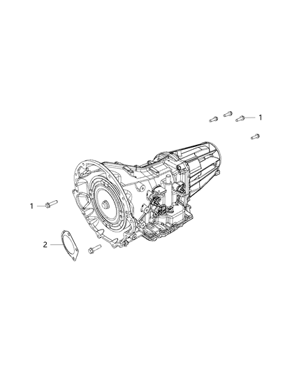 2010 Jeep Wrangler Mounting Bolts Diagram 1