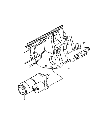 1999 Dodge Avenger Starter Diagram