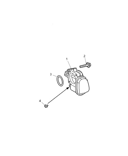 2004 Chrysler Crossfire Bolt Diagram for 5097714AA