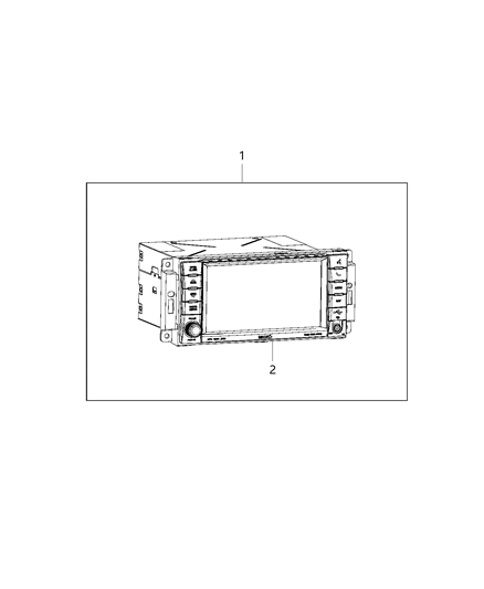 2014 Dodge Challenger Navigation Kit Diagram