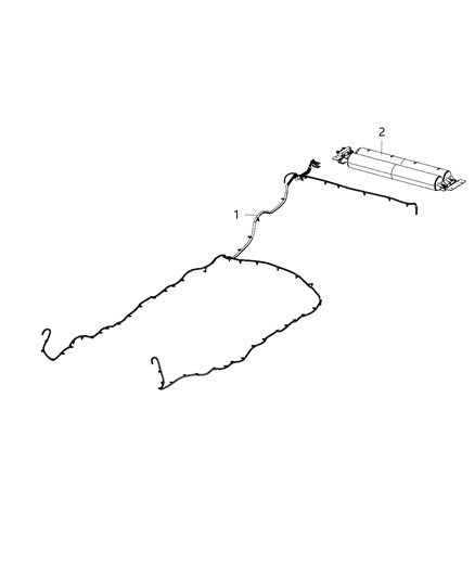 2020 Ram 1500 Classic Air Supply Lines Diagram