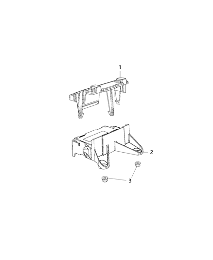 2018 Ram 3500 Module, Transfer Case Control Diagram