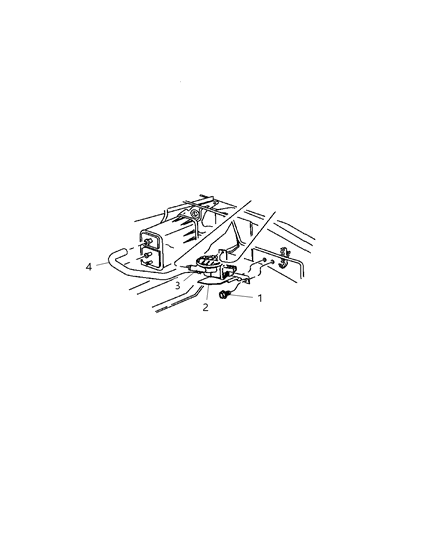 2003 Dodge Dakota Natural Vacuum Leak Detection Diagram