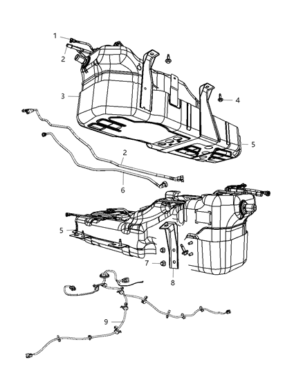 2011 Dodge Nitro Fuel Tank Diagram