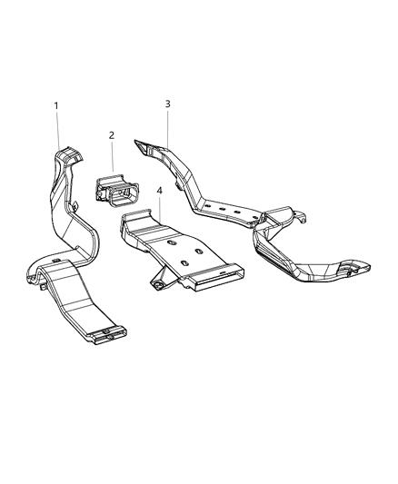 2018 Ram 3500 Ducts Rear Diagram