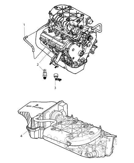 2007 Chrysler Sebring Crankcase Ventilation Diagram 4