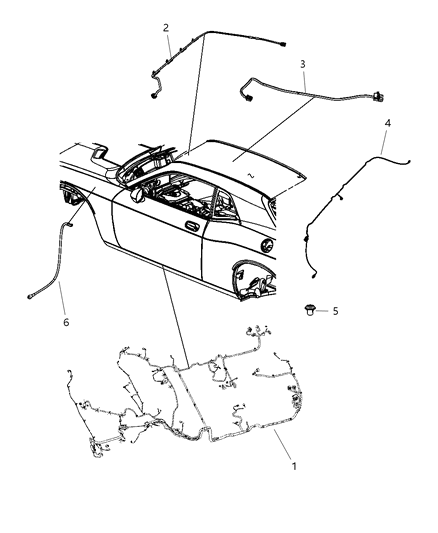 2008 Dodge Challenger Wiring Body Diagram