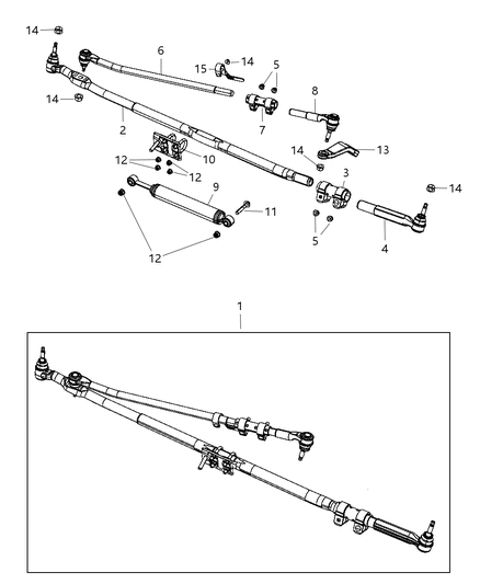 2012 Ram 3500 Steering Linkage Diagram