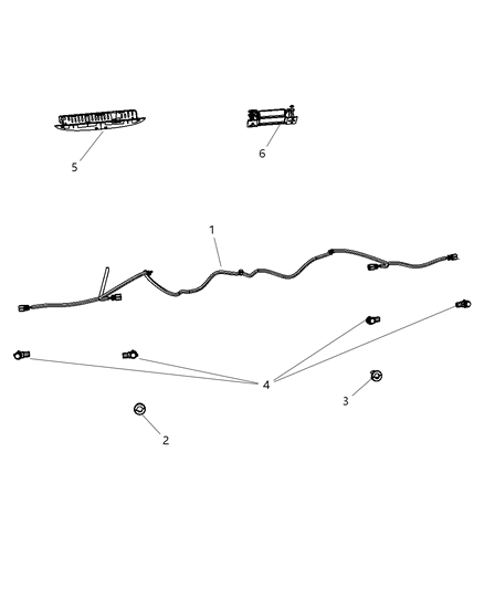 2009 Dodge Ram 1500 Park Assist Diagram