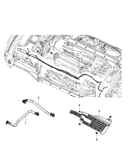 2011 Dodge Durango Jumper-Fuel Supply Diagram for 4726025AD