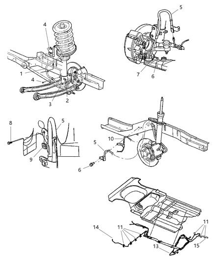 2000 Dodge Neon Line-Brake Diagram for 4509808AB