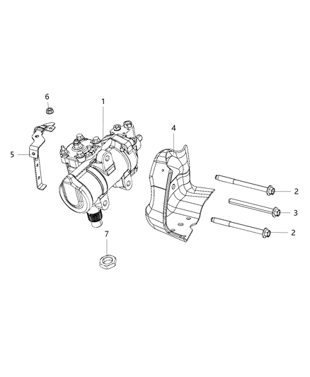 2019 Ram 3500 Steering Gear Box Diagram