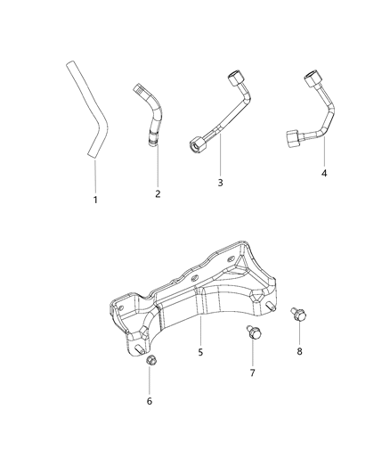 2014 Jeep Cherokee Differential Exhaust Pressure System Diagram
