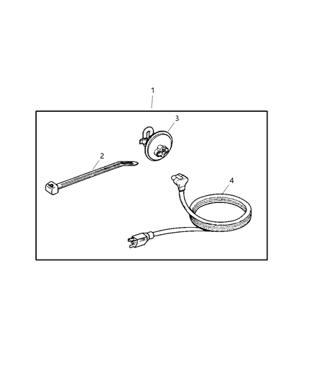 2003 Dodge Dakota Heater Package - Engine Block Diagram