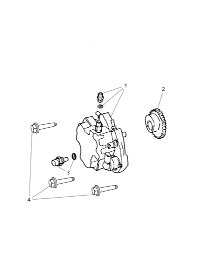 2009 Jeep Grand Cherokee Fuel Injection Pump Diagram