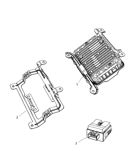 2011 Jeep Wrangler Modules Diagram